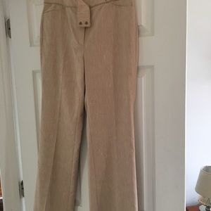 Champagne boot cut dress pants